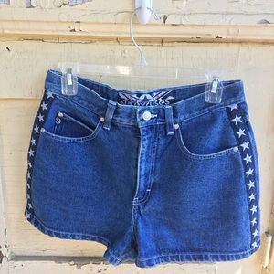 Vintage High-Waisted Shorts